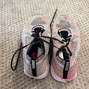 Nike Vibrant Sole Sneakers with Black Accents